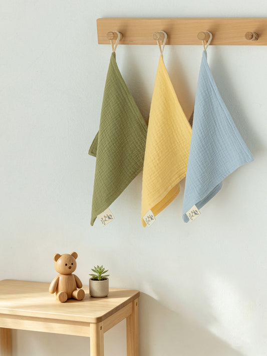 Everyday Cotton Washcloth Set of 3