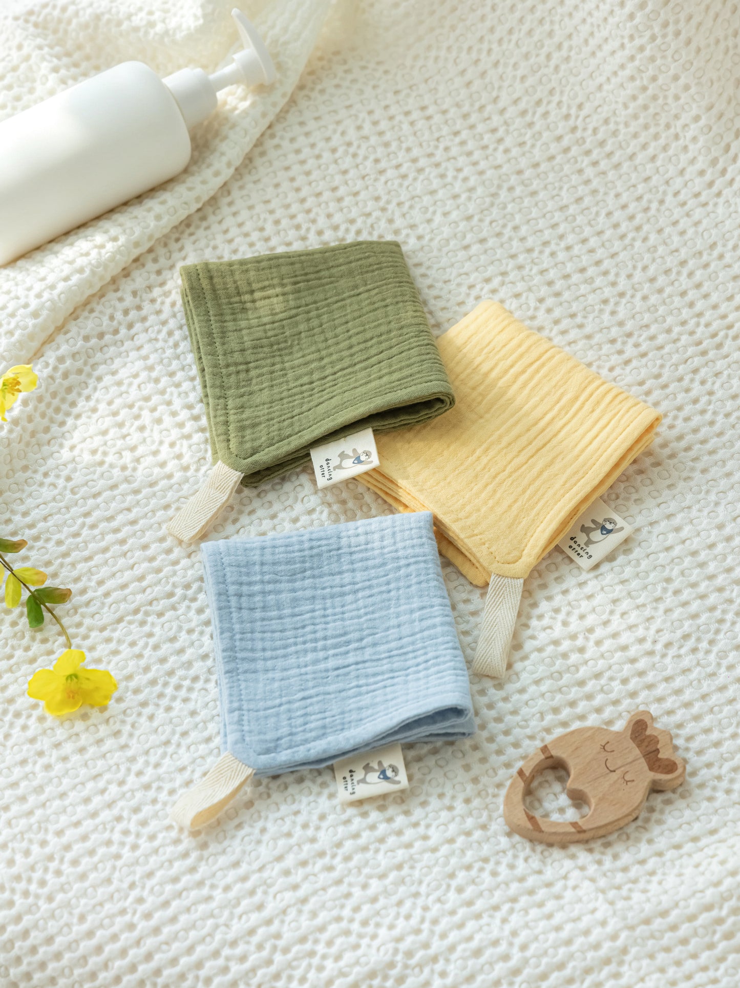 Everyday Cotton Washcloth Set of 3