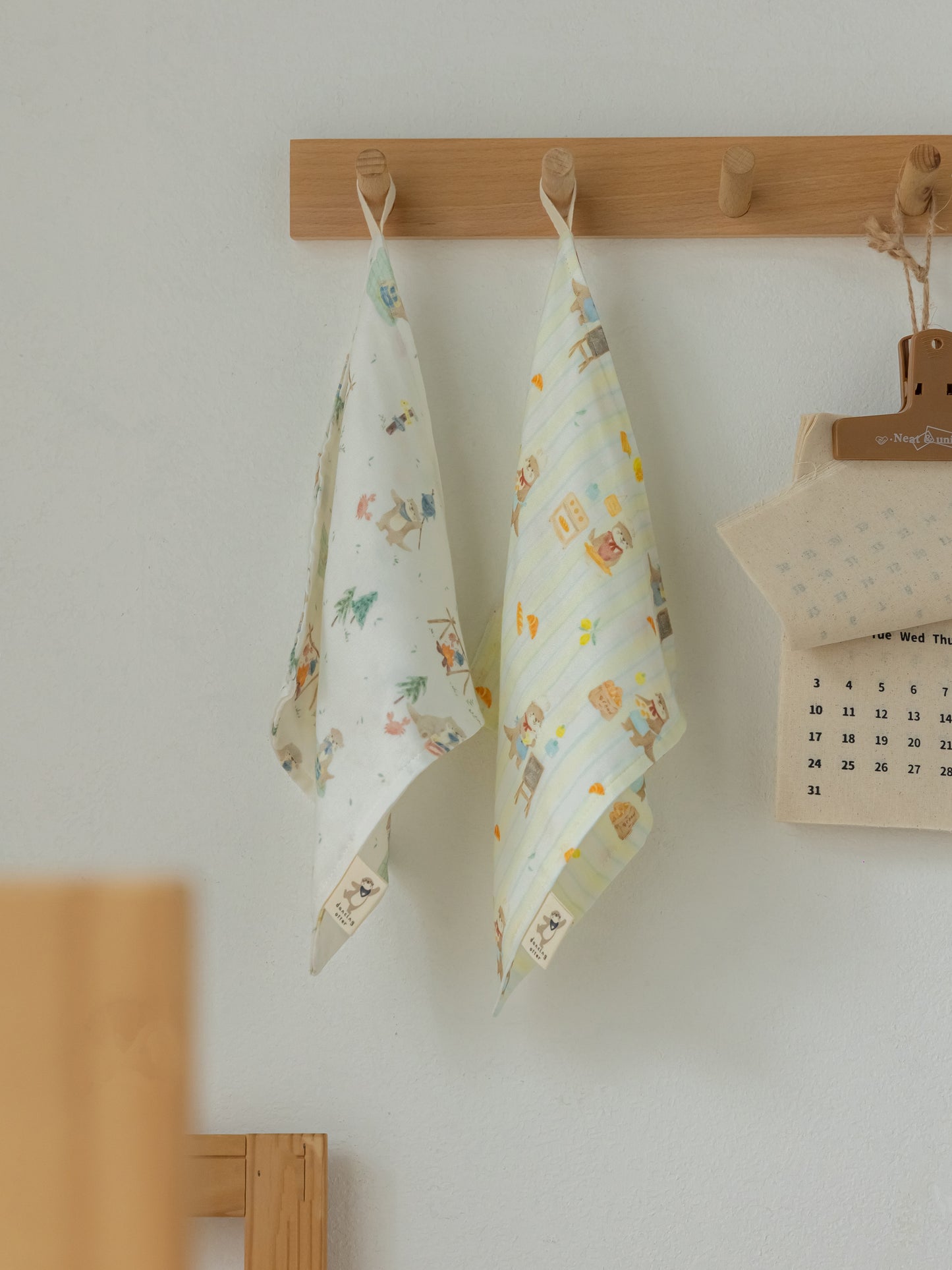 Bamboo Square Washcloth - Camping