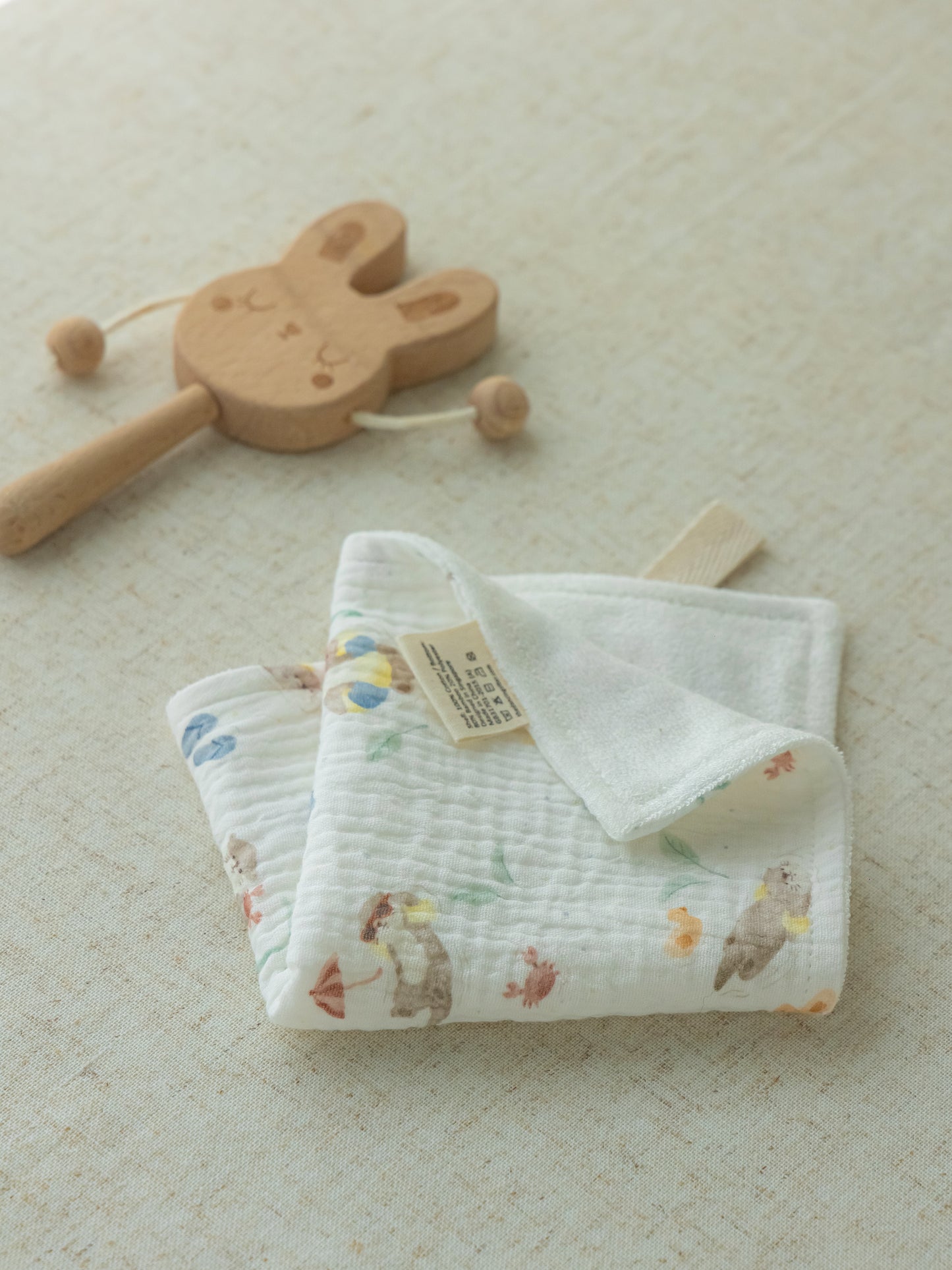 Cotton & Bamboo Terry Washcloth - Chill & Swim
