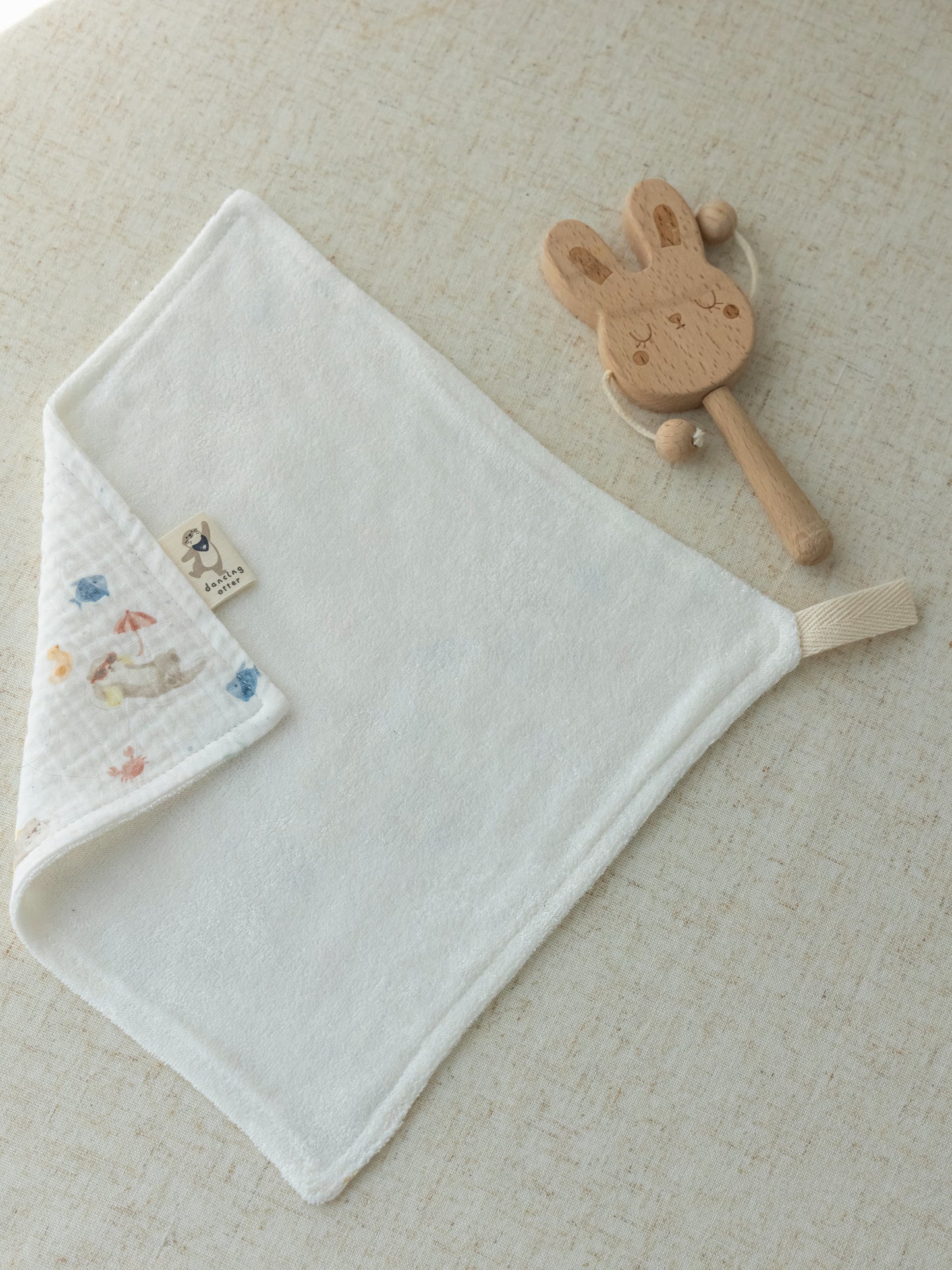 Cotton & Bamboo Terry Washcloth - Chill & Swim
