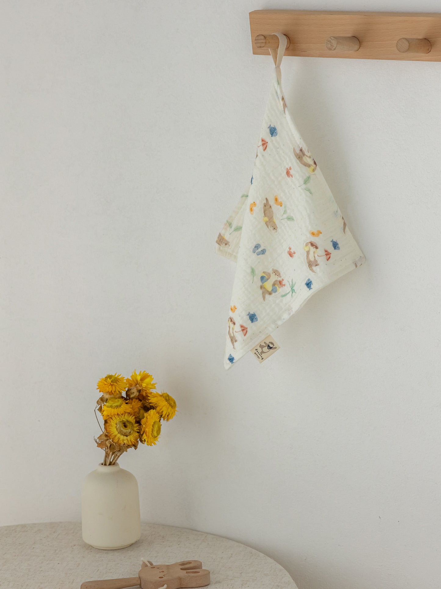 Cotton & Bamboo Terry Washcloth - Chill & Swim