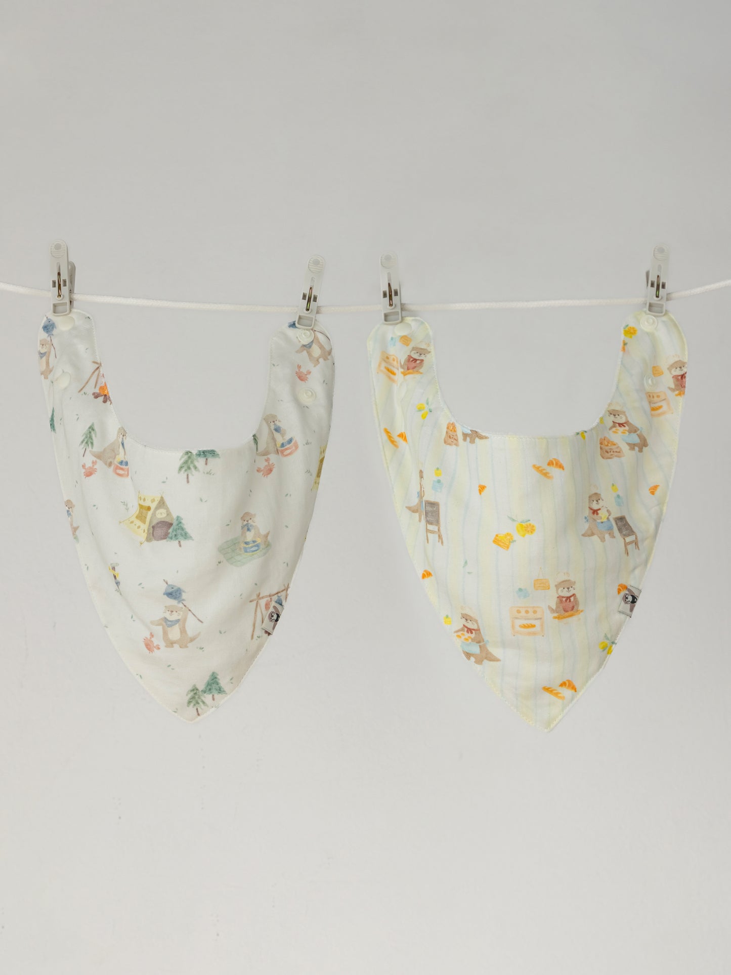 Bamboo Dribble Bibs Set of 2