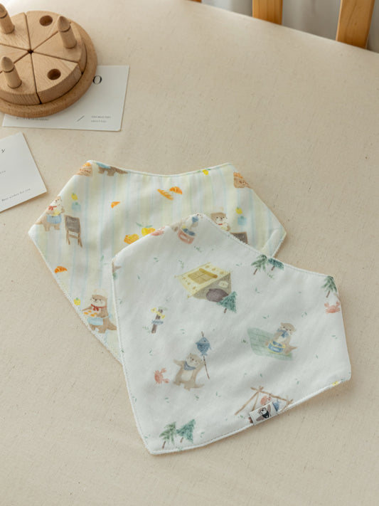 Bamboo Dribble Bibs Set of 2