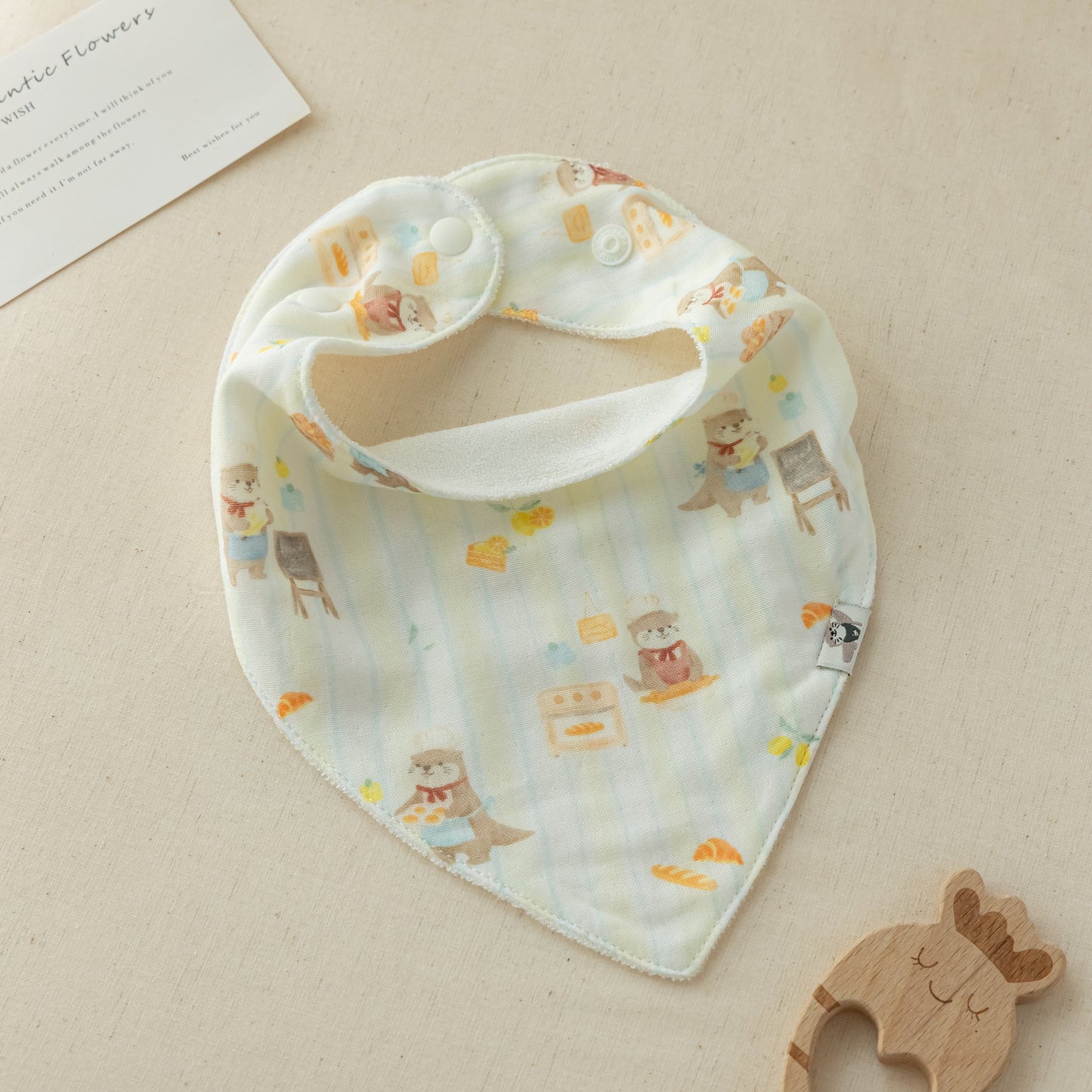 Bamboo Dribble Bibs Set of 2