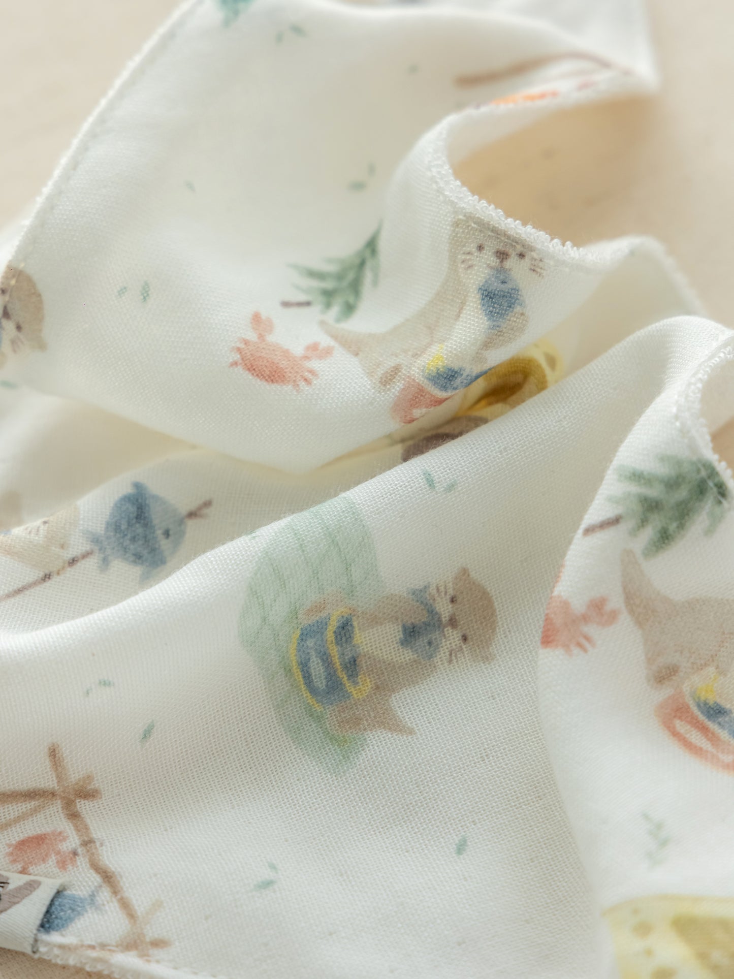 Bamboo Dribble Bib - Otter Camping Adventures