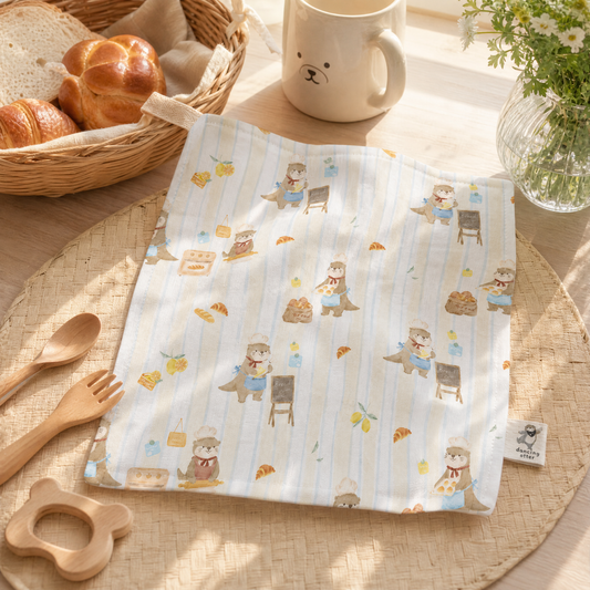 Bamboo Washcloth - Otter Bakery & Lemon
